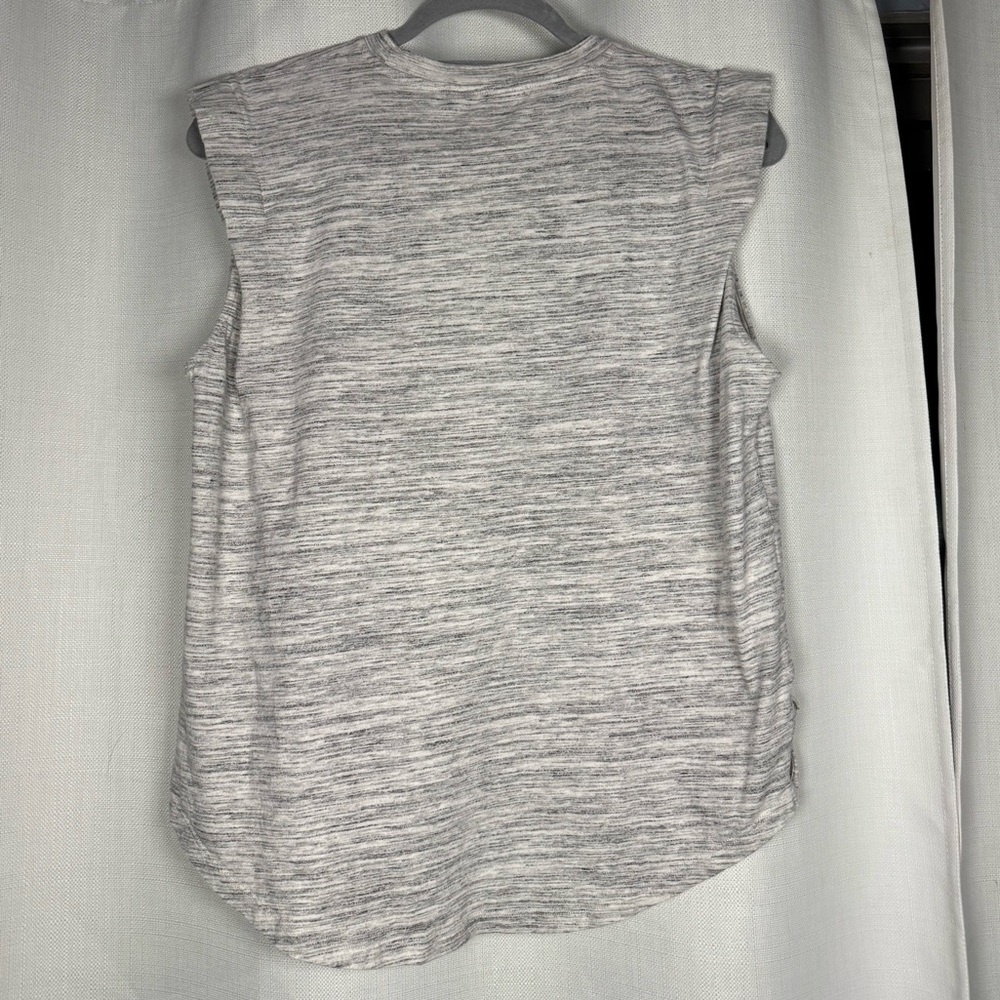 Ted Baker London Julesa Cotton-Blend Grey Tank Top Medium - Picture 3 of 10